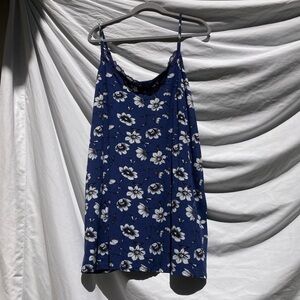 Thalia Sodi blue floral nightgown, size XL